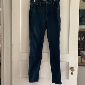 Madewell High Rise Skinny Jeans